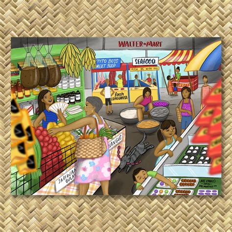nagtitinda sa palengke clipart|palengke .